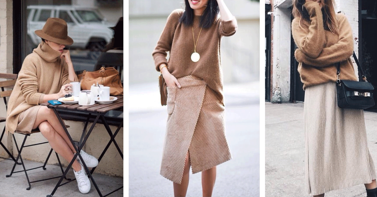 Beż total look — zdjęcie artykułu